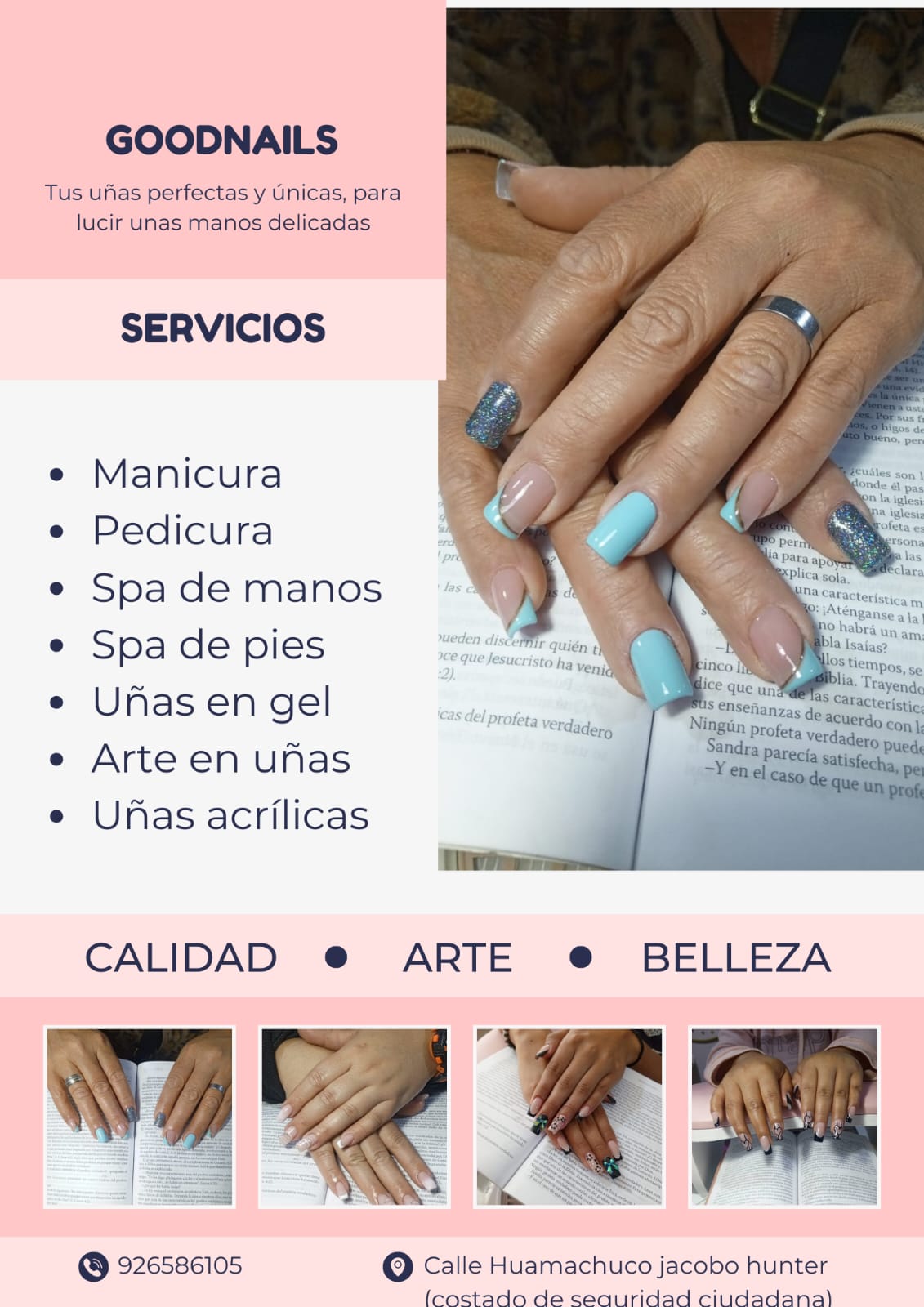 Lista de Servicios Goodnails